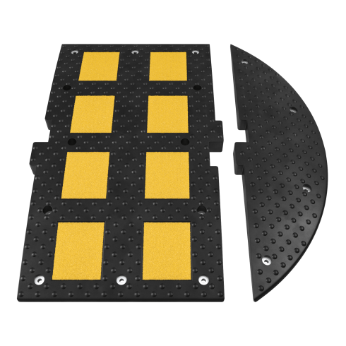 ИДН-900-1 Искусственная дорожная неровность из резины Средний и концевой элементы армированный металлокордом ИДН-900-1 Искусственная дорожная неровность из резины Средний и концевой элементы армированный металлокордом