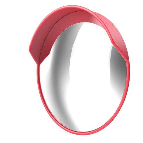 ЗС-1000 Сферическое дорожное зеркало с козырьком