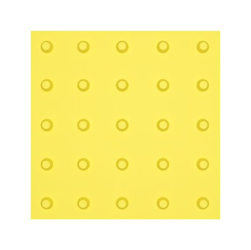 Плитка тактильная композитная конусные рифы в линейном порядке 300х300х20