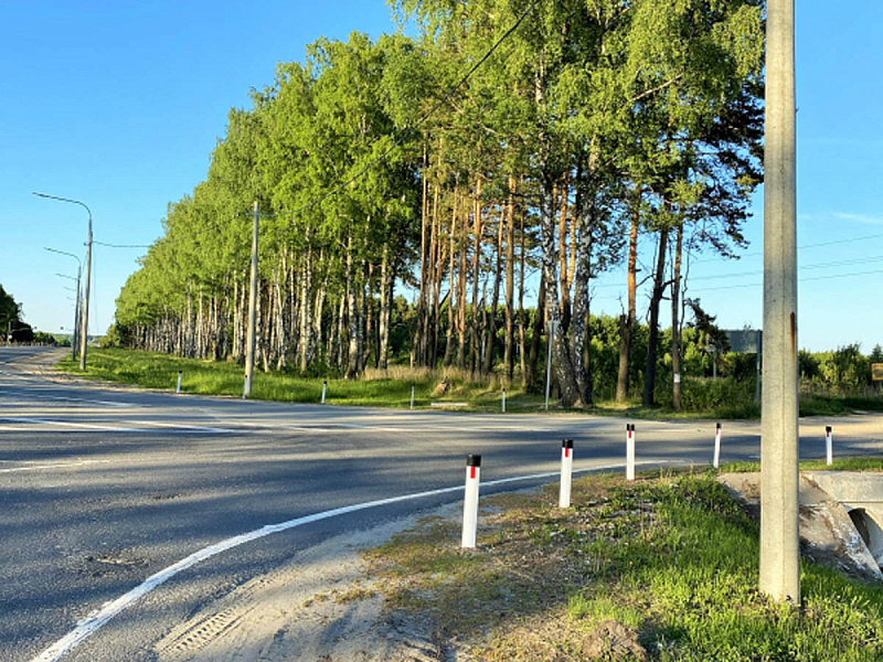 Столбик сигнальный полукруглый для обозначения направления движения по автодороге Столбик сигнальный полукруглый для обозначения направления движения по автодороге