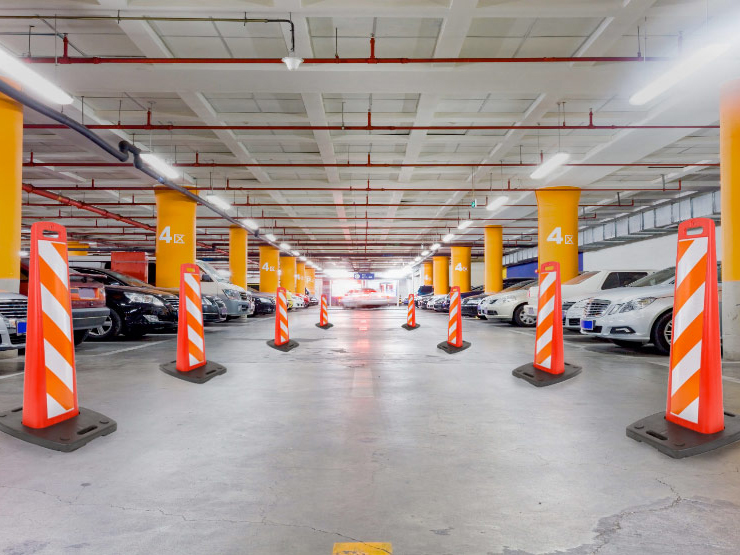 Солдатик парковочный на подставке для организации безопасного движения по подземной стоянке Солдатик парковочный на подставке для организации безопасного движения по подземной стоянке