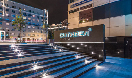 Обустройство парковки БЦ «Ситидел»