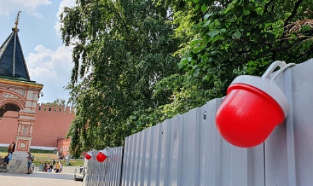 Фонари для временных ограждений