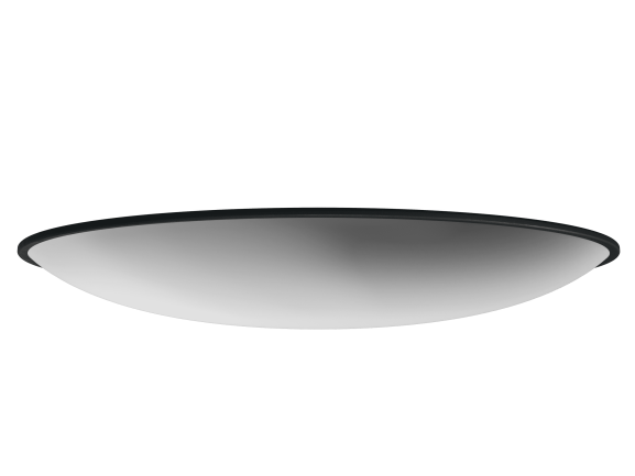 Зеркало обзорное для помещений круглое на гибком кронштейне 400мм