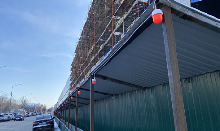 Сигнальная гирлянда светодиодная из фонарей ФС-12