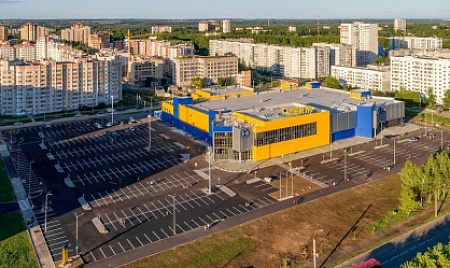 Оборудование торгового зала "Лента"