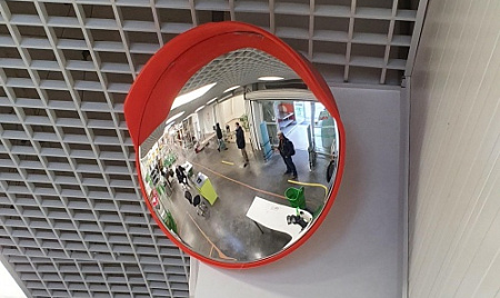 "Обзорные зеркала" обустройство торгового зала