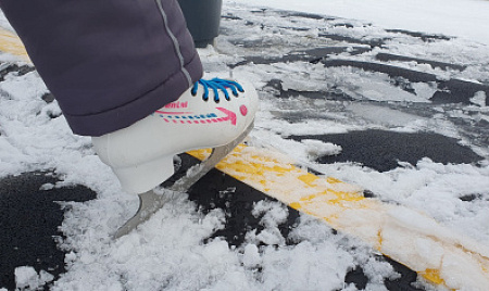 Уличный морозостойкий кабельный мост