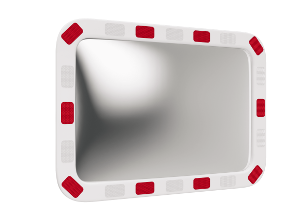 Зеркало со светоотражающей окантовкой прямоугольное 400*600