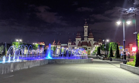 Обустройство самого большого комбинированного парковочного пространства в России