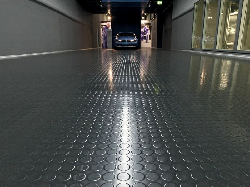 Покрытие "Монетка" грязезащитное из резины Покрытие "Монетка" грязезащитное из резины