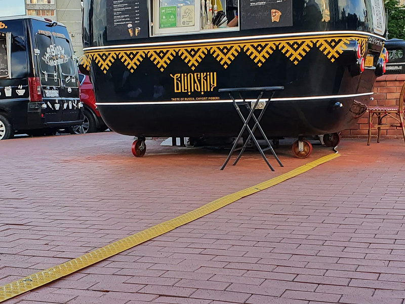 Кабель-канал одноканальный для обеспечения электробезопасности на массовых мероприятиях Кабель-канал одноканальный для обеспечения электробезопасности на массовых мероприятиях