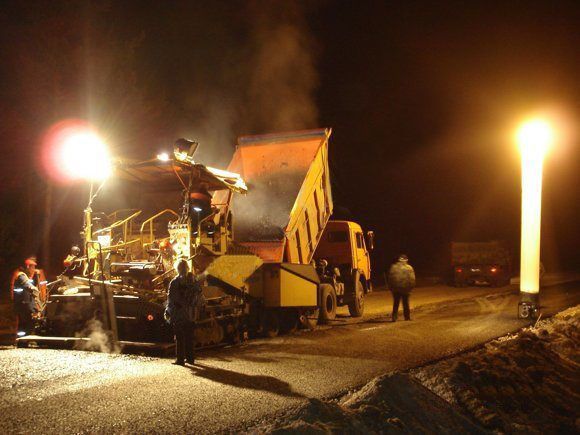 Использование аварийных осветительных установок при дорожных работах Использование аварийных осветительных установок при дорожных работах