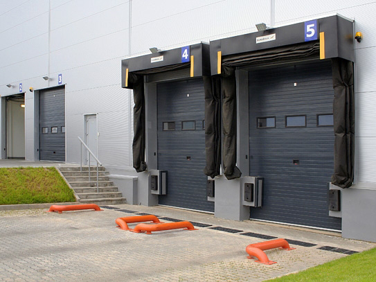 Отбойники упорные для ворот на складах Отбойники упорные для ворот на складах