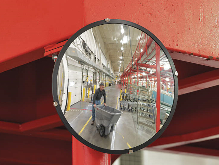 Применение промышленного круглого зеркала из нержавеющей стали в цехах предприятий Применение промышленного круглого зеркала из нержавеющей стали в цехах предприятий