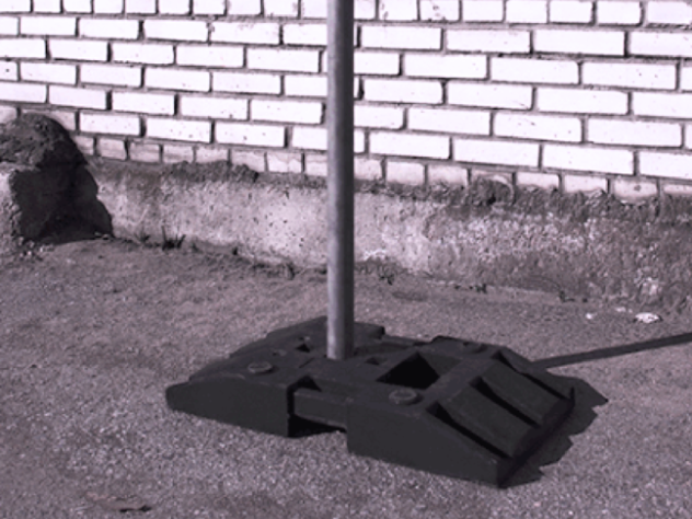 Утяжелитель полимерпесчаный для установки дорожного знака Утяжелитель полимерпесчаный для установки дорожного знака